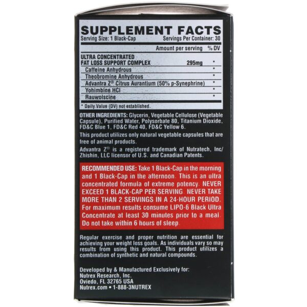 NT Lipo 6 Black Ultra Concentrate 30 Servicios - Imagen 2