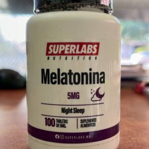 SUPERLABS MELATONINA 100 TABLETAS  5MG